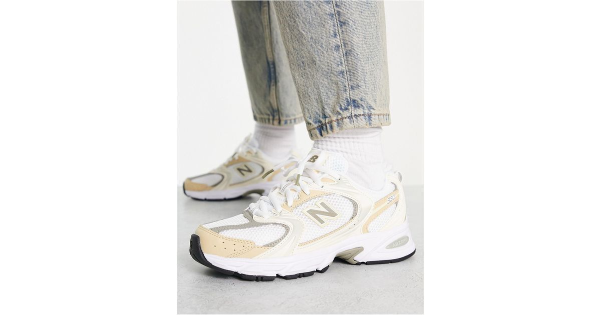 New Balance 530 Trainers in Natural Lyst UK