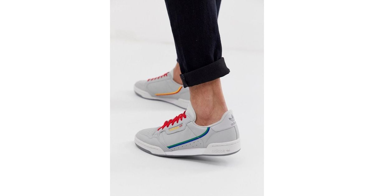 adidas originals continental 80 trainers grey cg7128