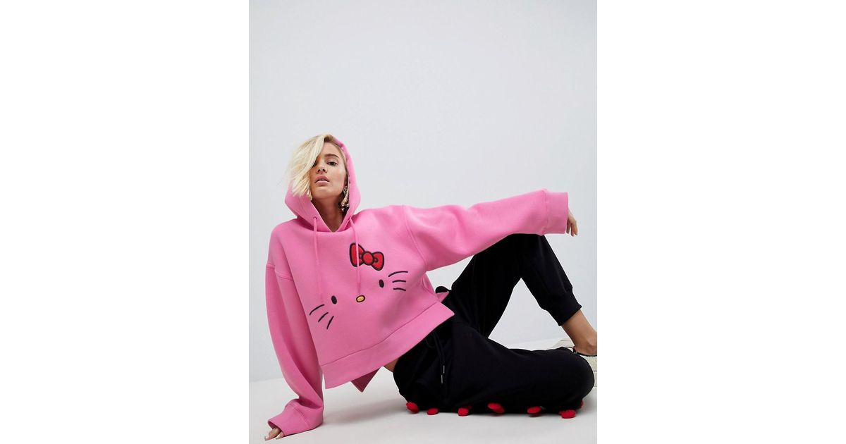 pink hello kitty hoodie