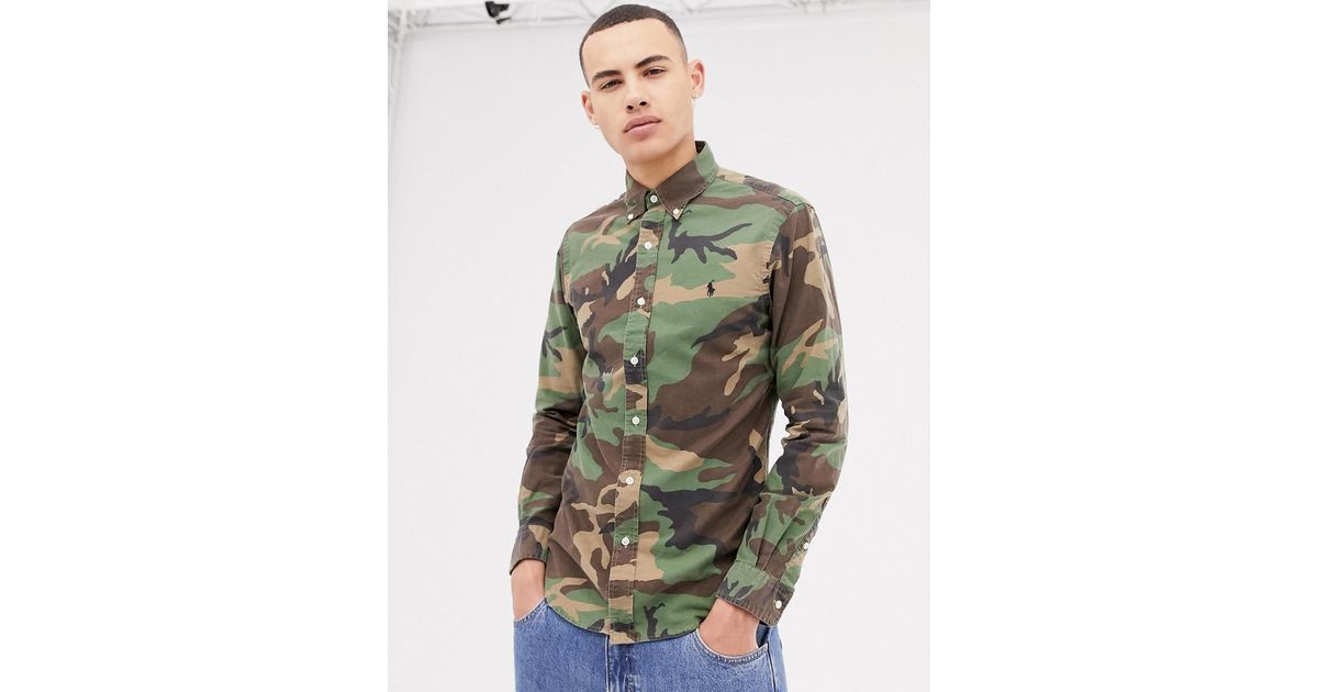Polo Ralph Lauren Cotton Slim Fit Camo 