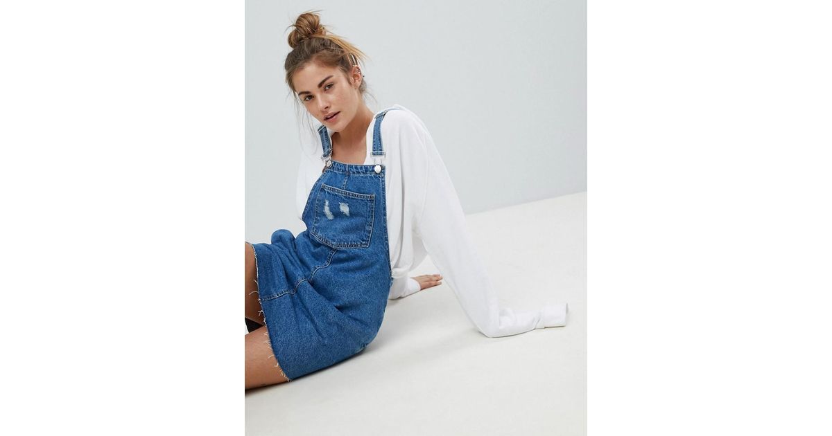 pull and bear overall dress