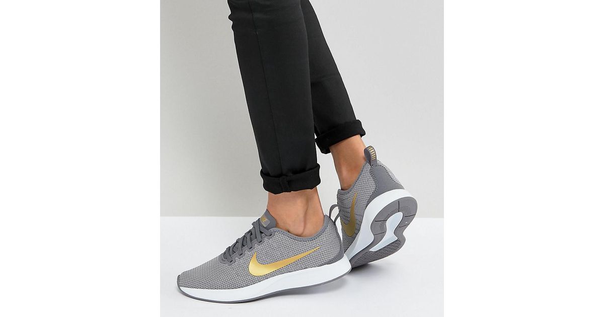 nike dualtone racer gold
