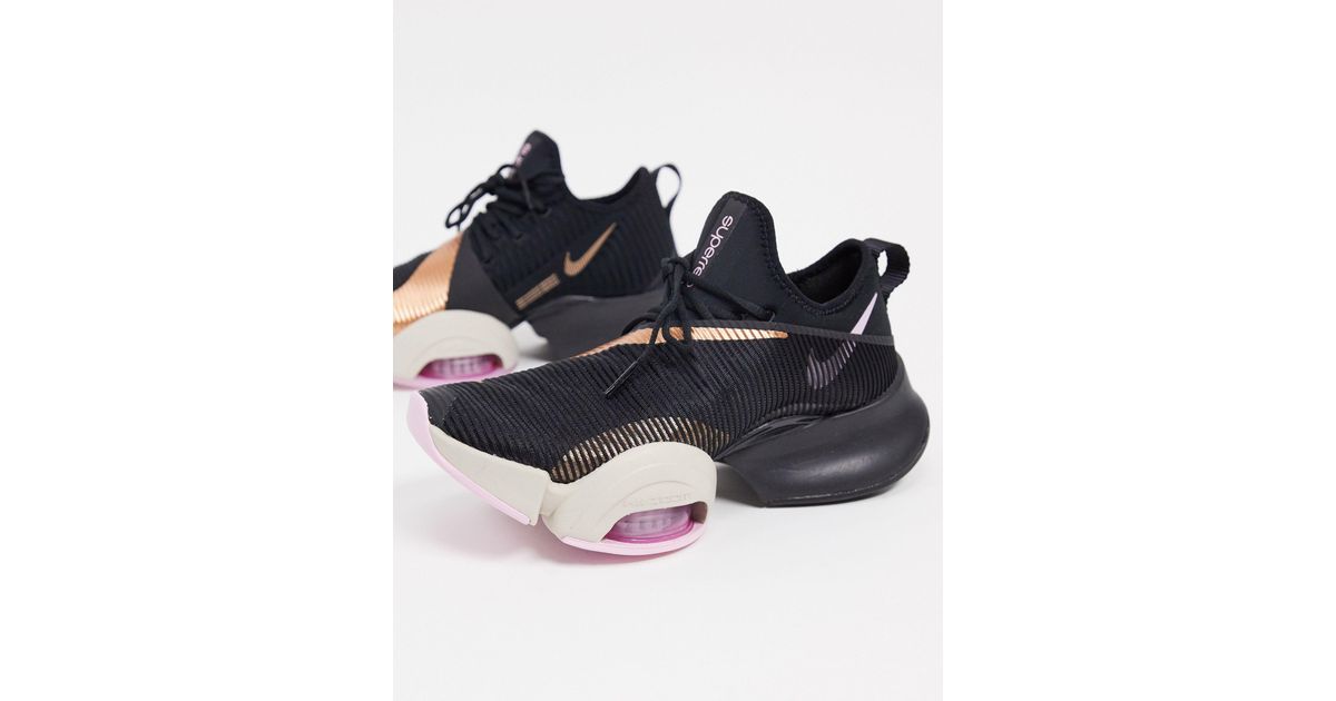 Air zoom superrep - sneakers e oroNike in Gomma di colore Nero | Lyst