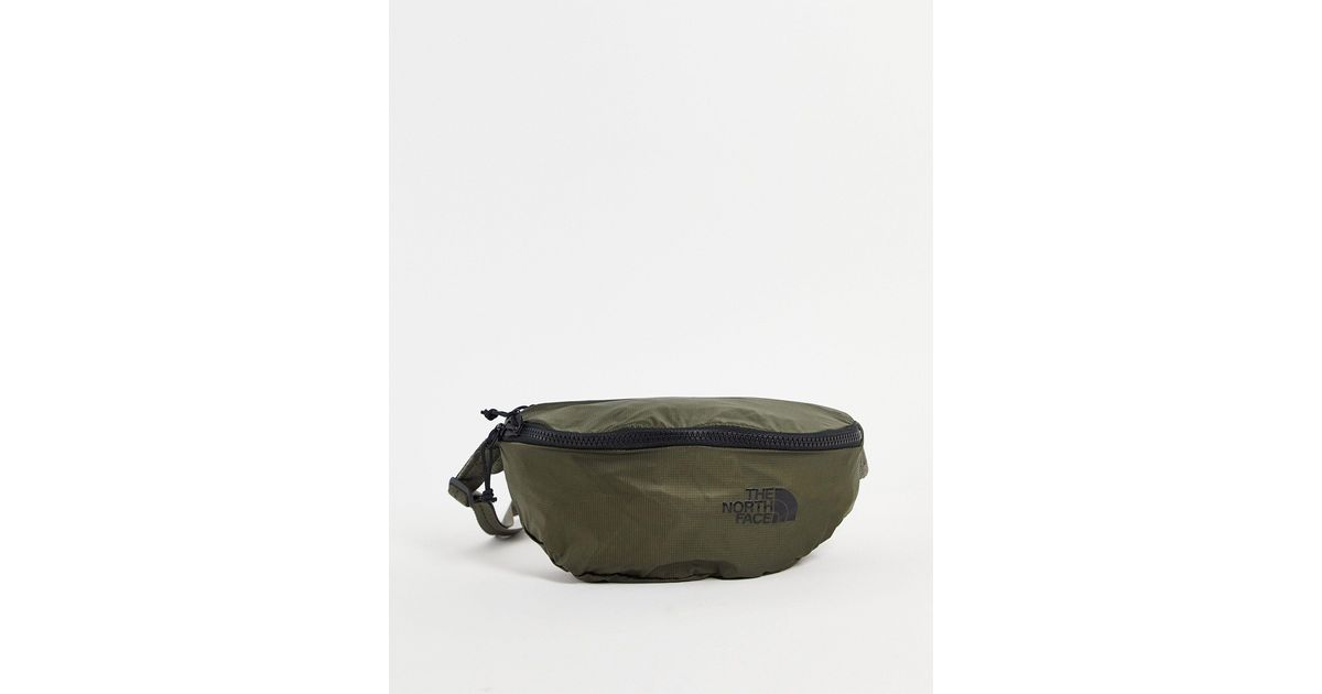 The North Face Flyweight Lumbar Bum Bag in Green for Men Lyst Australia
