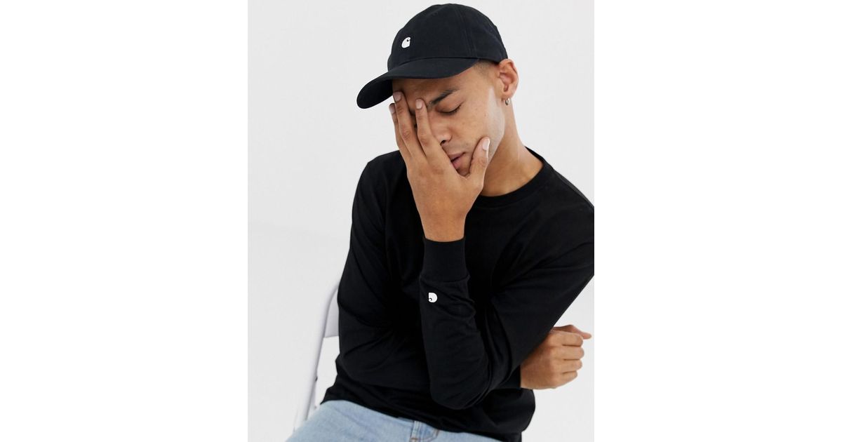 Carhartt WIP Synthetic Elmwood Flexfit Cap in Black for Men - Lyst