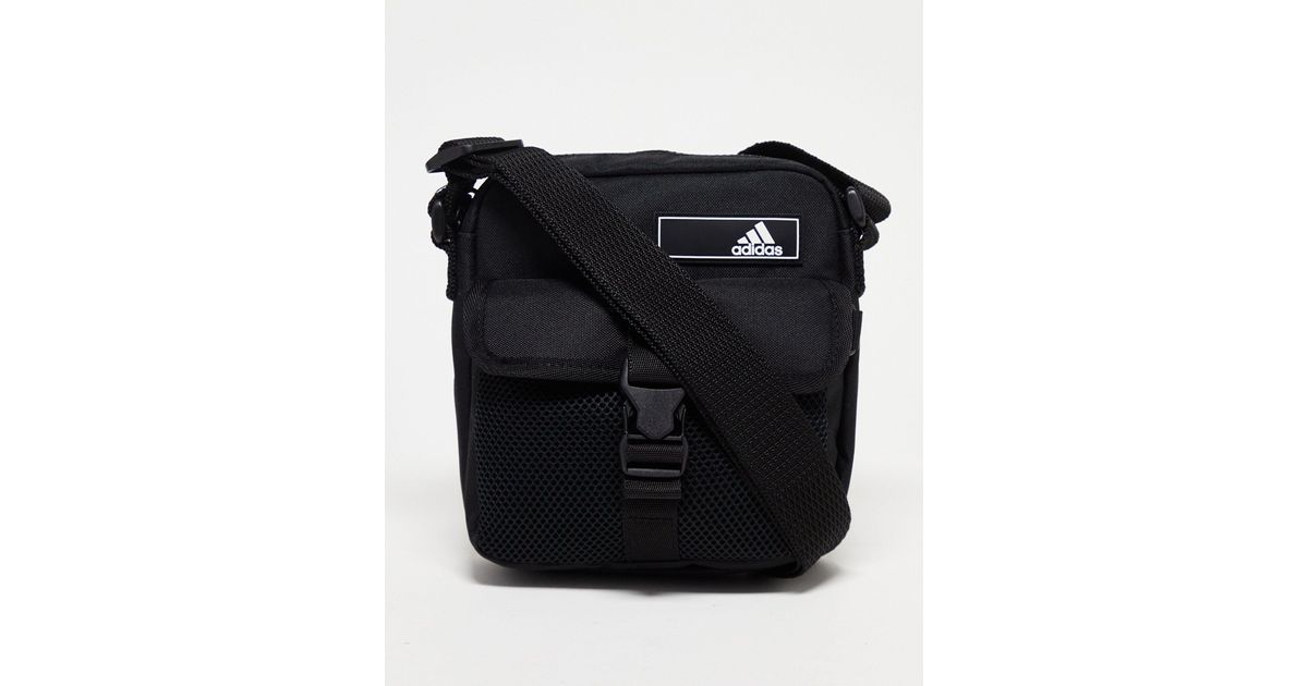 adidas Originals Amplifier 2 Festival Crossbody Bag in Black Lyst