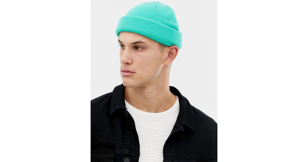 fisherman beanie green