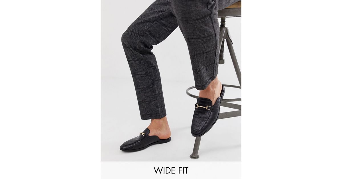 asos design backless mule loafer