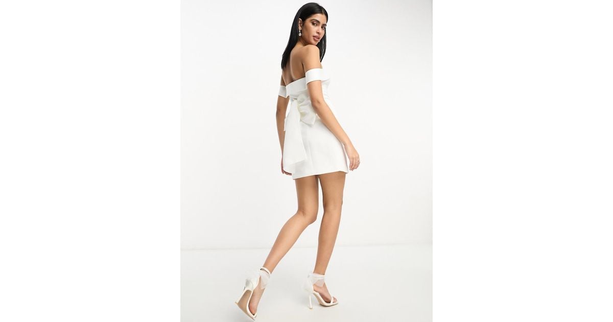 Mini Dress Miss Selfridge Bridesmaid Dresses Short Open Back Scoop