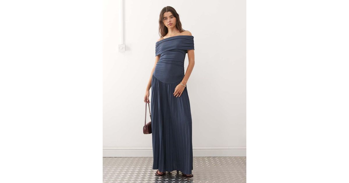 navy blue white striped maxi dress Frank Lyman Navy/White Stripe Maxi Dress Style 251188