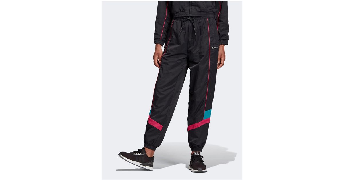 Pantaloni tecnici multitasche neri con trifoglio di adidas Originals in  Nero | Lyst