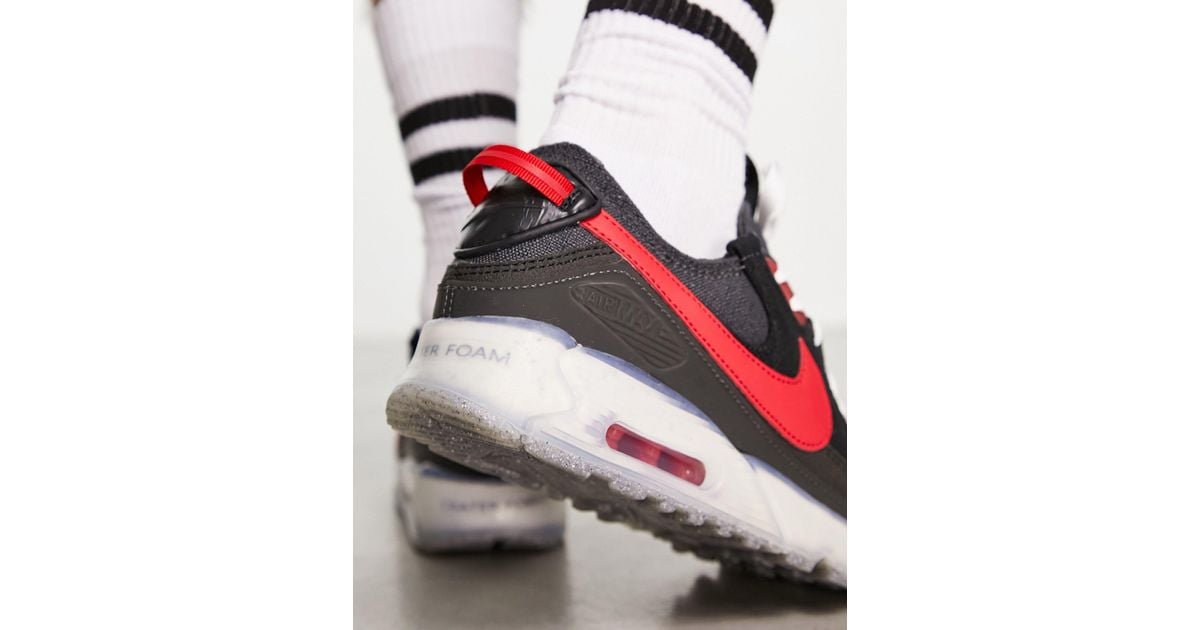 Air max terrascape baskets style années 90 noir et rouge Nike pour homme en coloris Gris Lyst