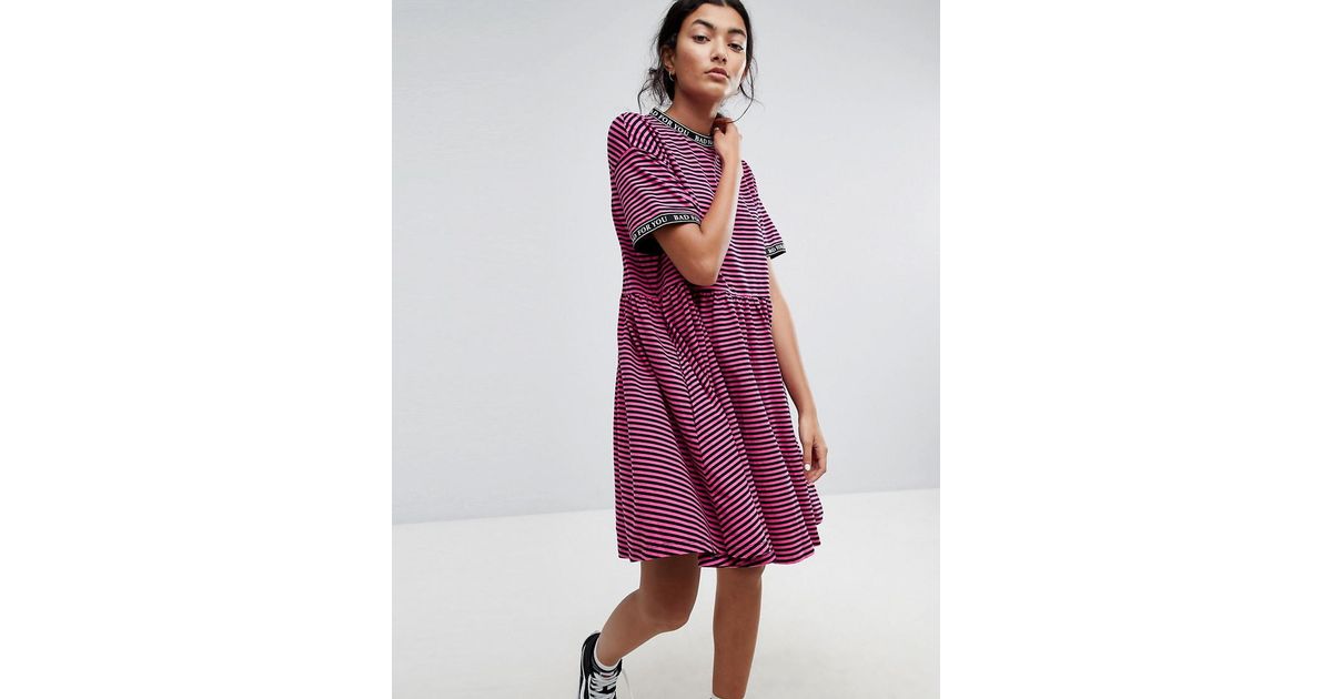 lazy oaf smock dress