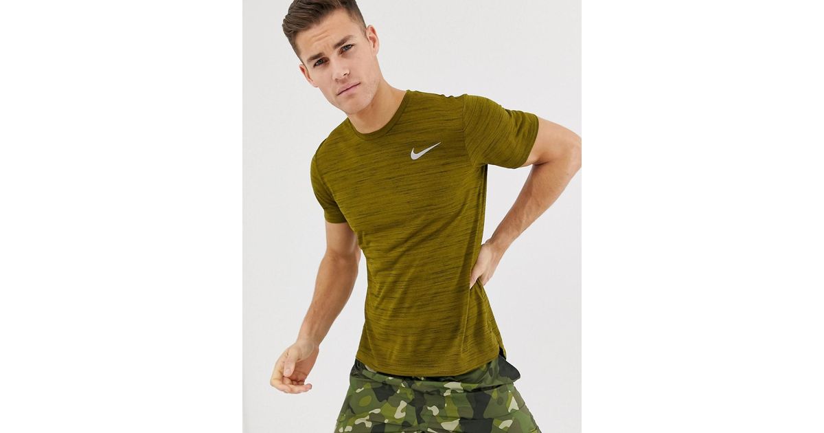 nike men's miler essential tee 2.0