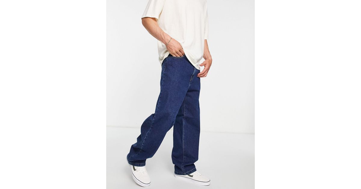Carhartt WIP Denim Landon Loose Tapered Fit Jeans in Blue for Men | Lyst