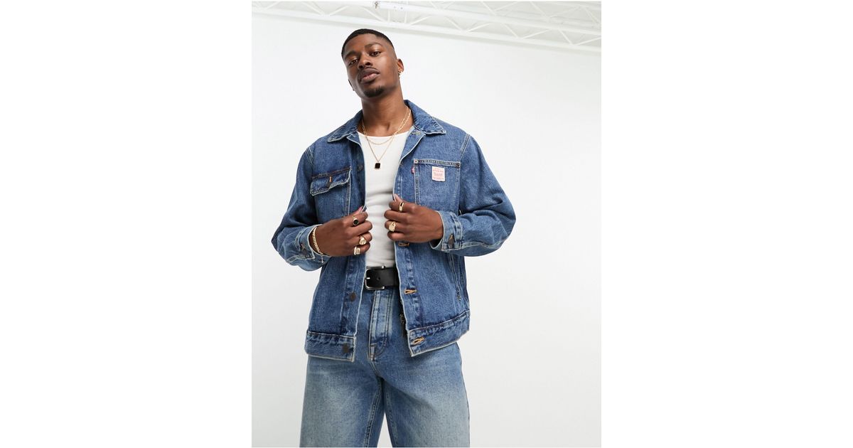 Levis jeans 2025 jacket mens