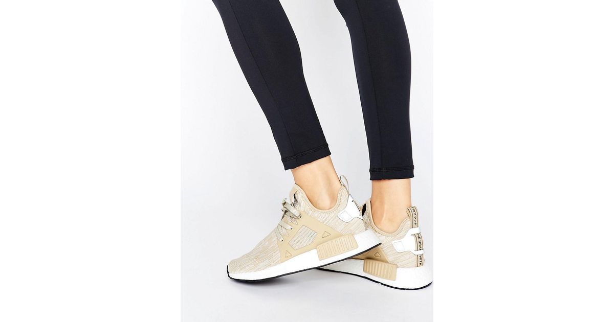Adidas Originals Beige Nmd Xr1 Sneakers in Natural - Lyst