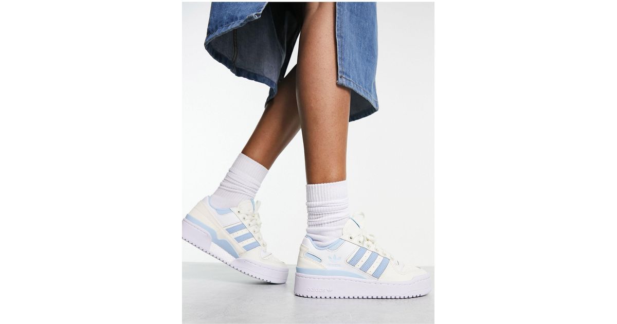 adidas Originals Forum Bold - Sneakers Met Strepen in het Wit | Lyst NL