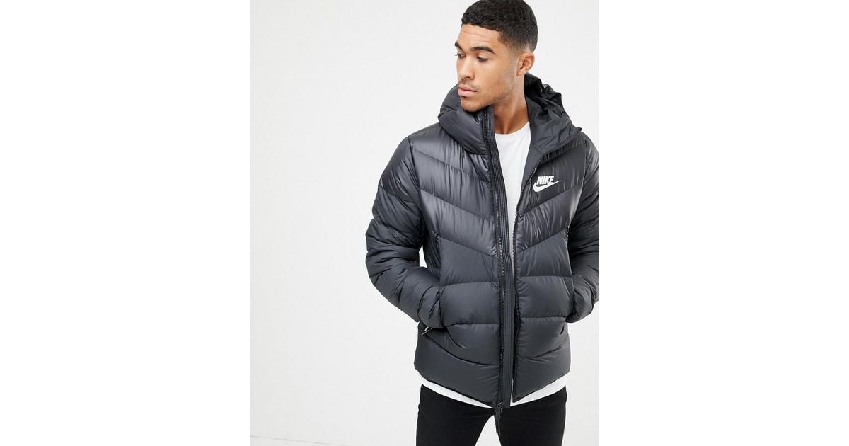 White Nike Bubble Jacket