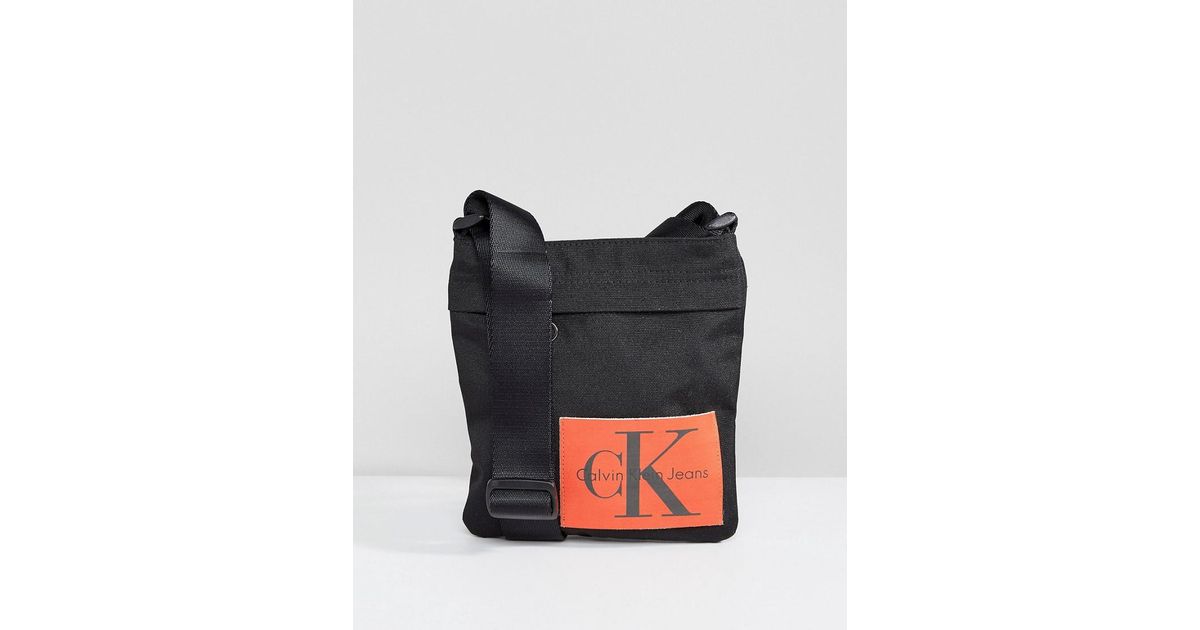 calvin klein flight bag