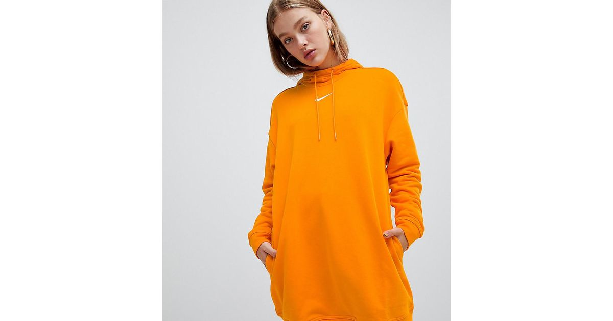 asos orange hoodie