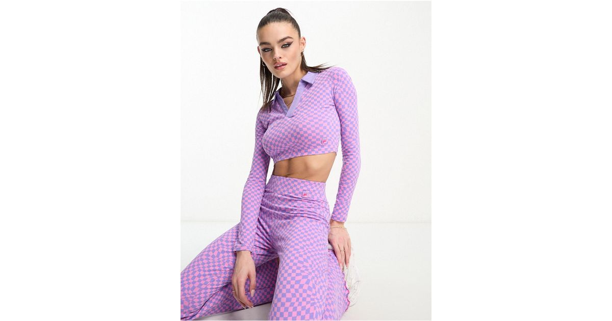 Fila long shop sleeve top