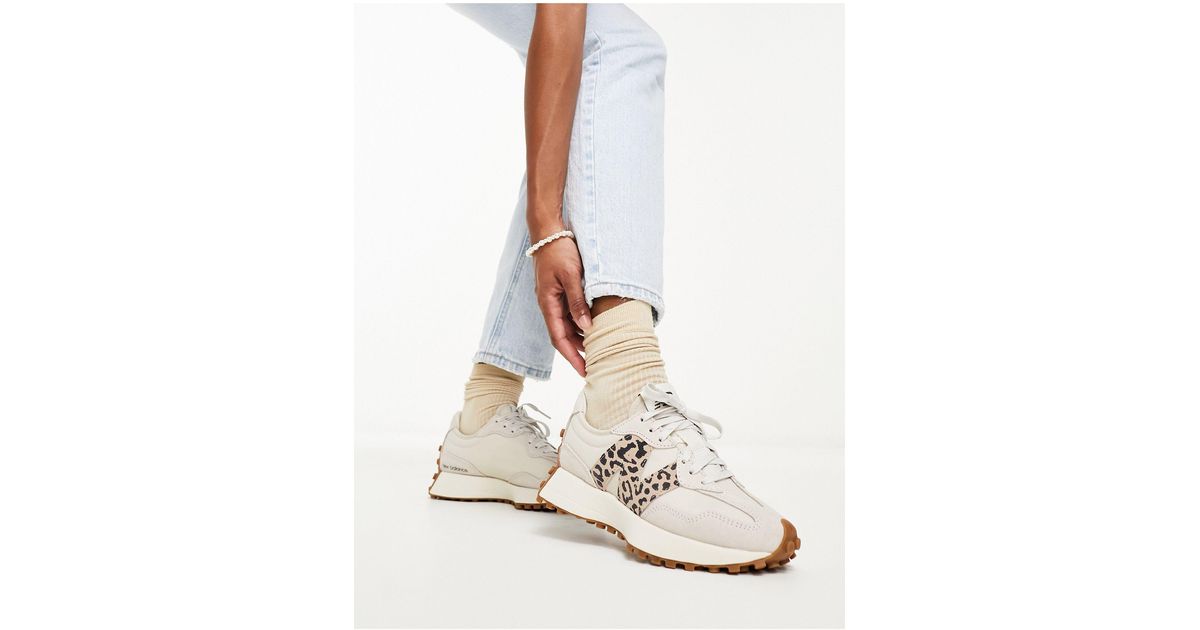 New Balance 327 Animal Trainers in White Lyst Australia