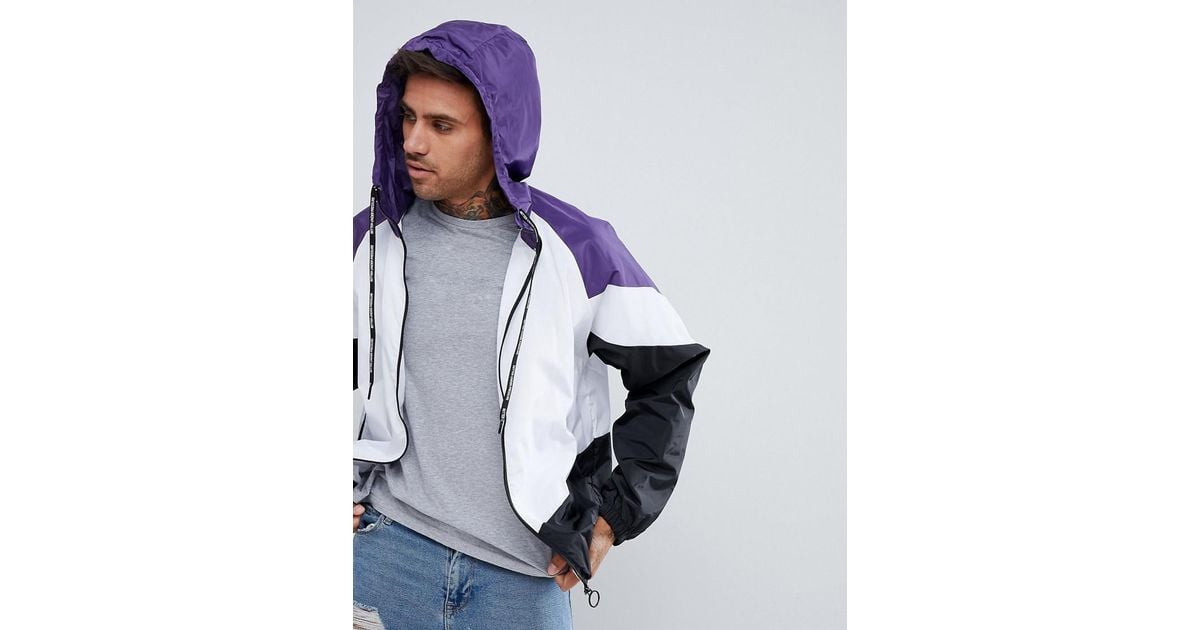 Pull&bear windbreaker store