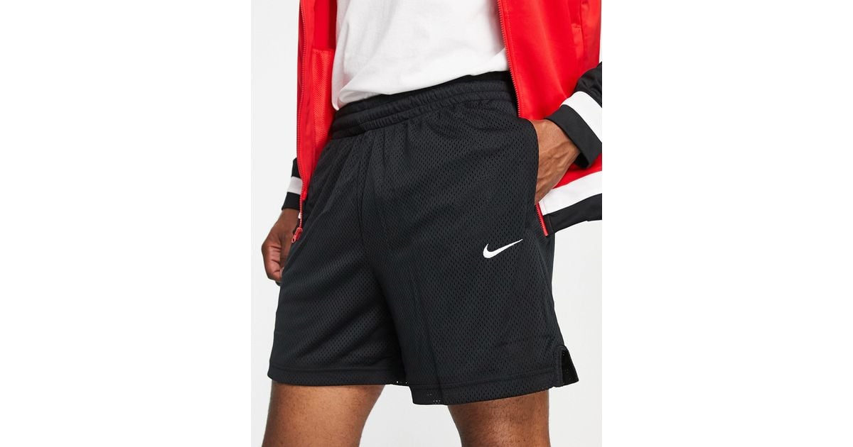Nike Basketball Openhole Mesh 6inch Shorts in Black for Men Lyst Canada