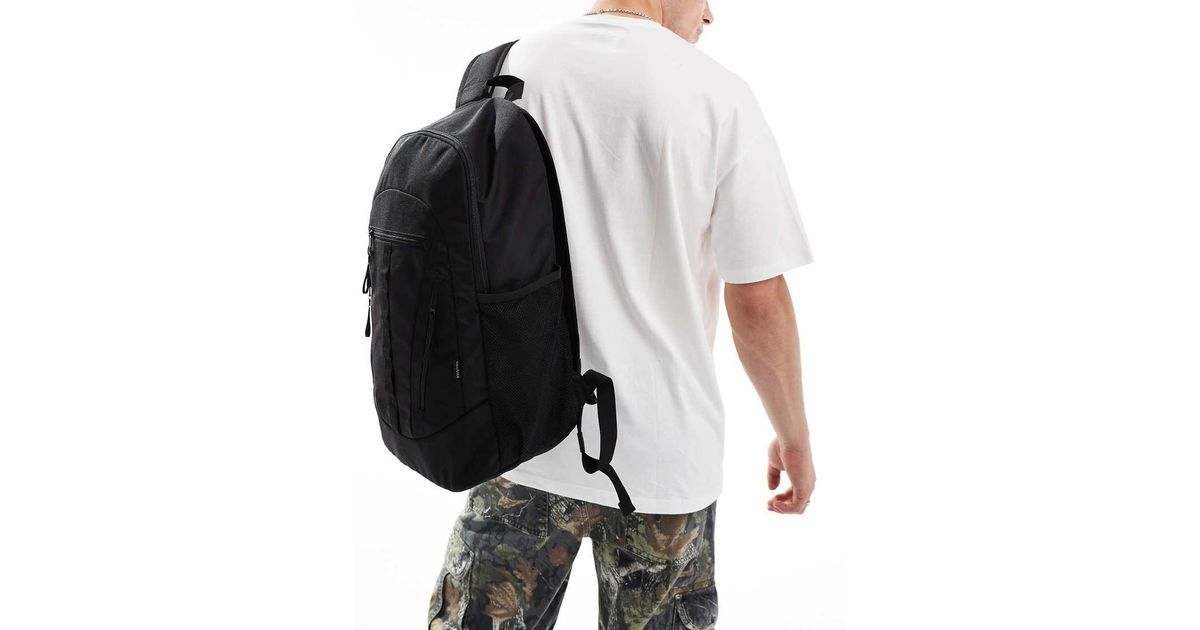 Mochila Negra De Negro Hollister de hombre Lyst