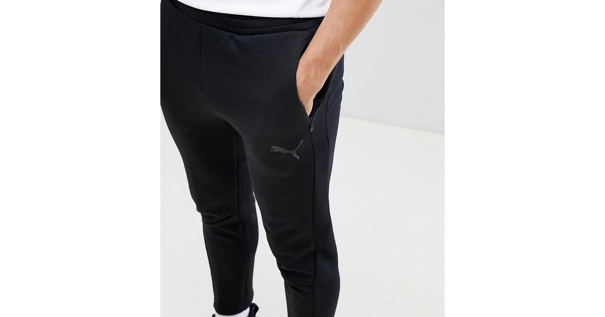 PUMA Evostripe Move Sweatpants in Black for Men | Lyst Australia