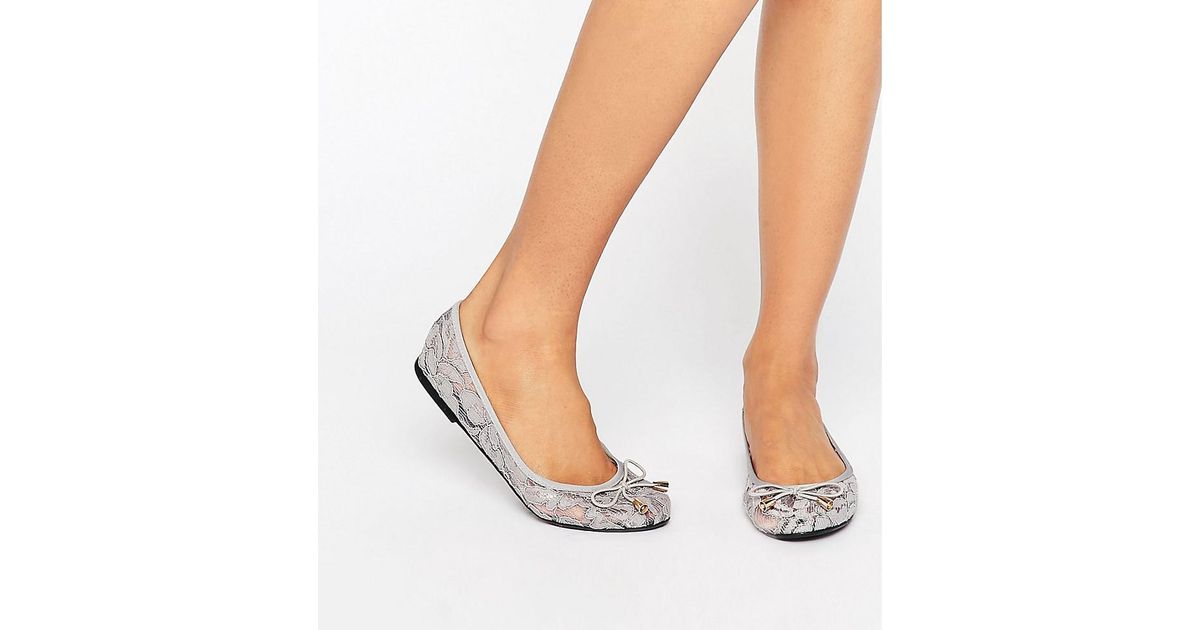 pop glenna lace ballet flats