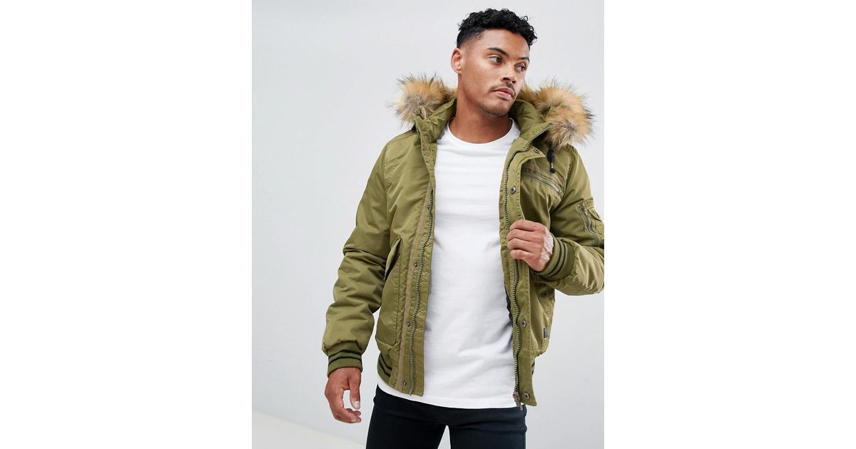 denim aviator jacket mens