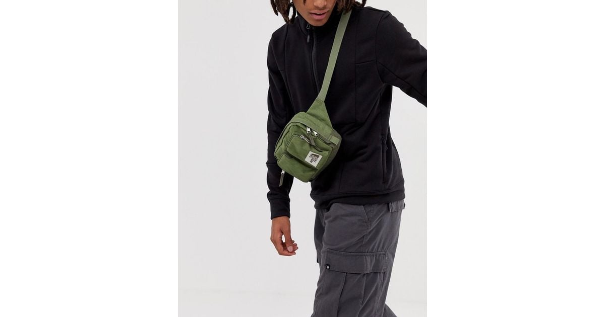 The North Face Synthetic Kanga Waist Pack In Green for Men - Lyst