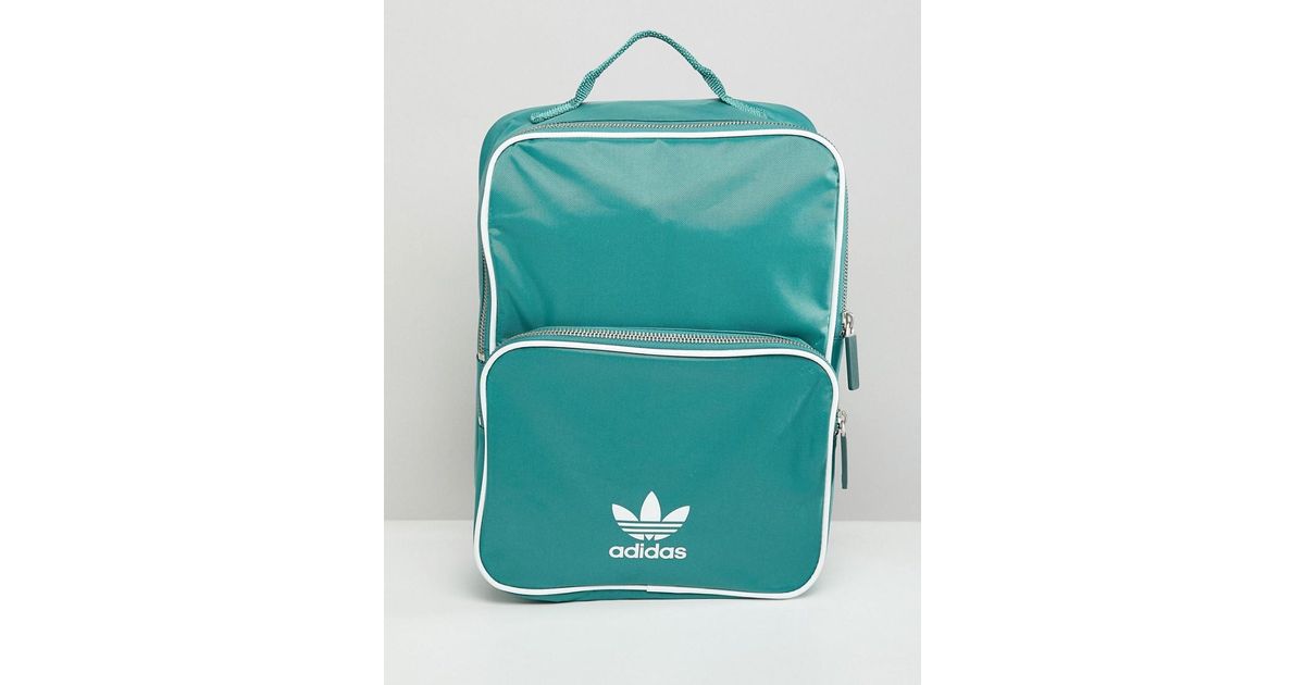 teal adidas backpack