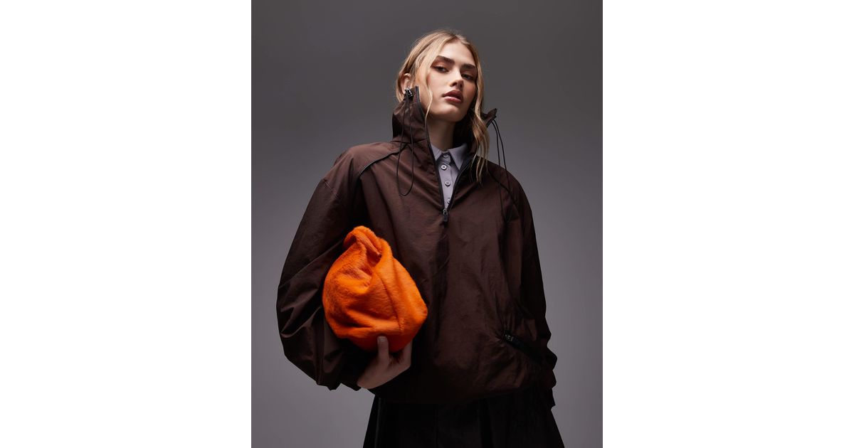 Tecy ASOS Techy Windbreaker Jacket in Red | Lyst