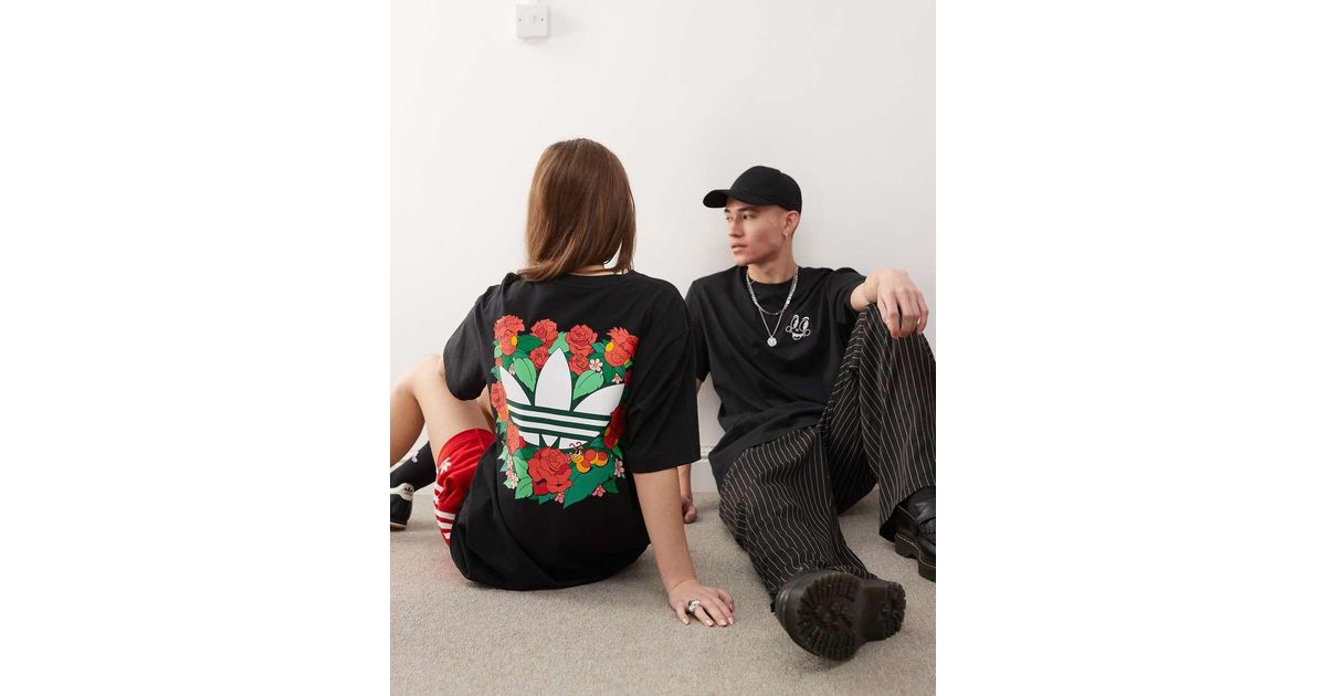 adidas Originals X Made By Nelson T-Shirt in Black for Men