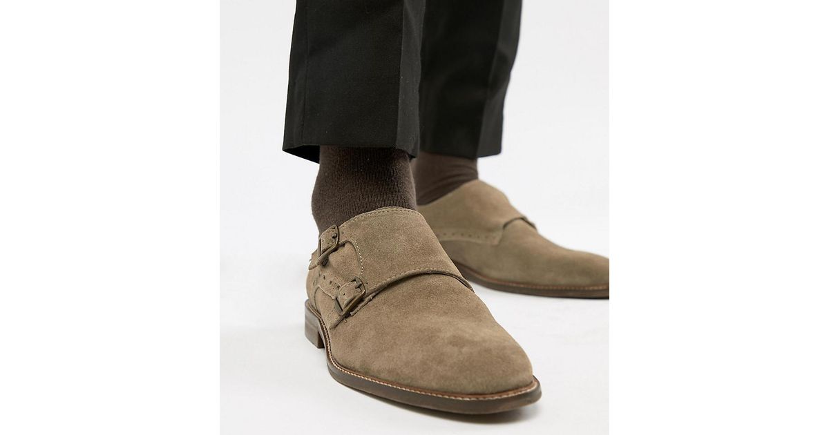 wide fit monk shoes