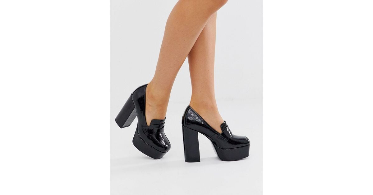 asos platform heels