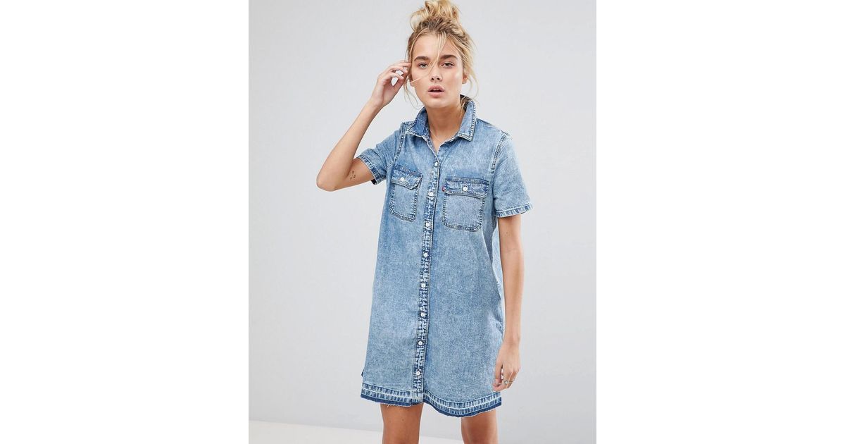 levis denim dress