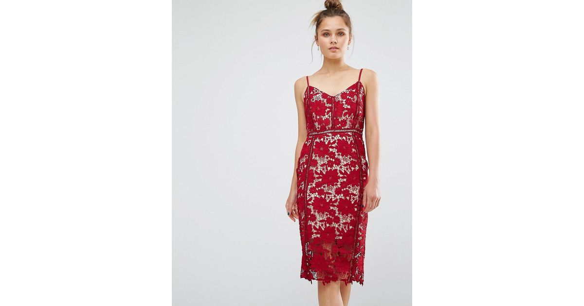 new look pink lace dress