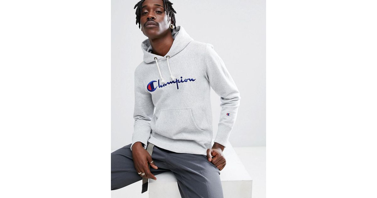 grey champion sweatshirt men