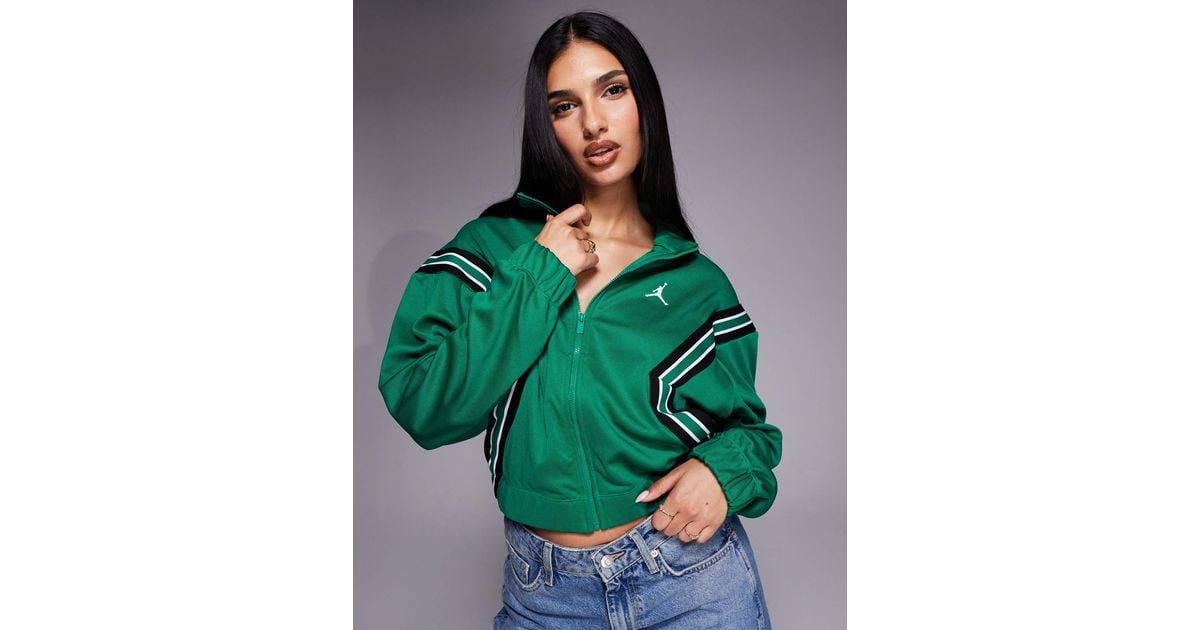 nike air jacket green