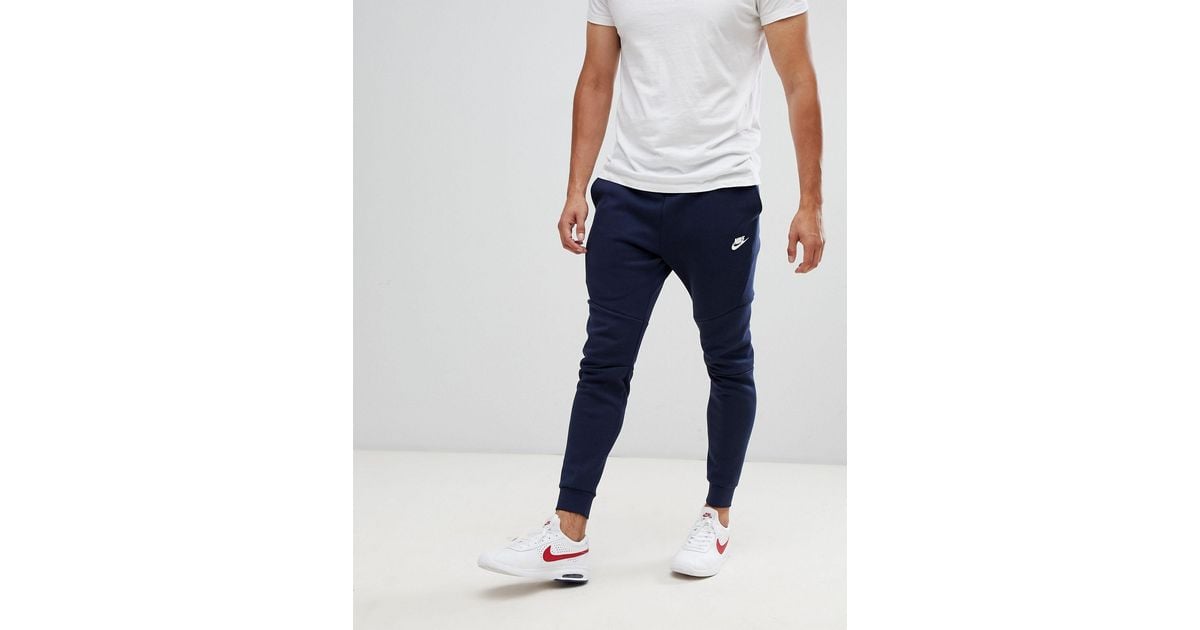 Nike Tech Fleece Jogger in Blue for Men | Lyst Australia