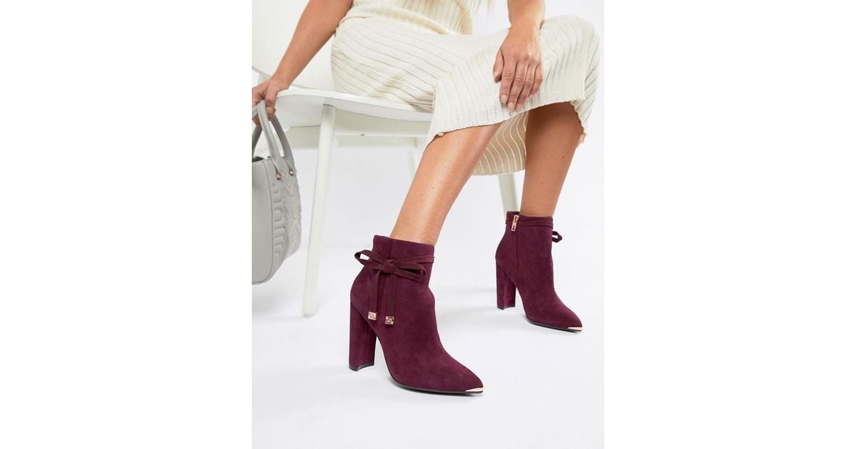 Ted baker bow boots sale