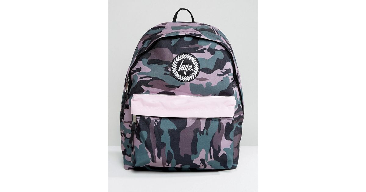 hype leopard print backpack
