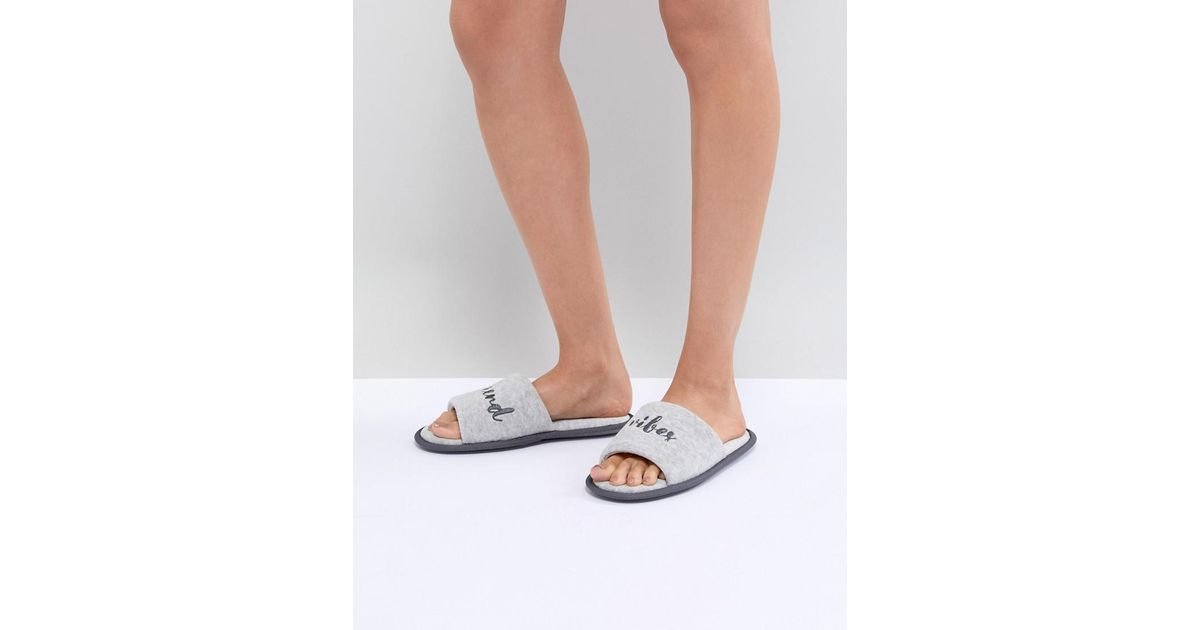 towelling slipper thongs