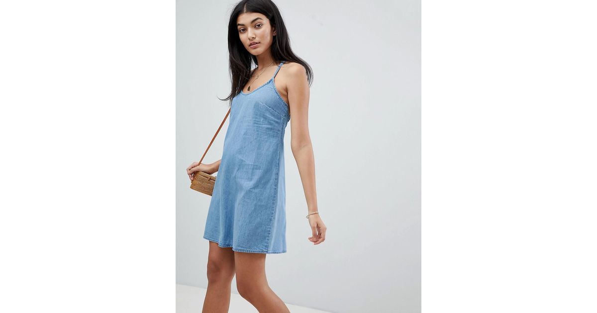Slip Dress Blue
