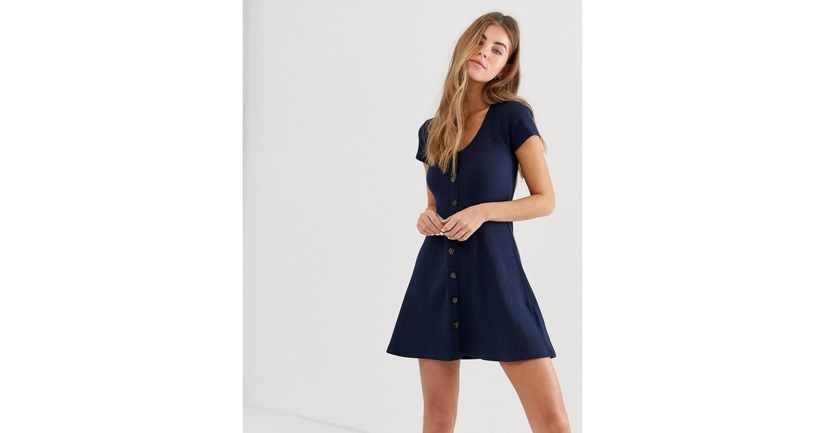 hollister denim dress