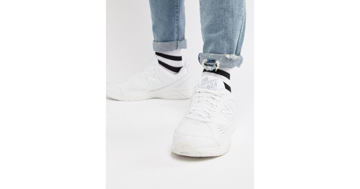 new balance 624 rouge